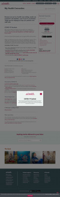 My Health Connection - Login Page My Health Connection - Login Page