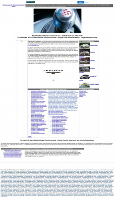 The chrysler financial service The chrysler financial service