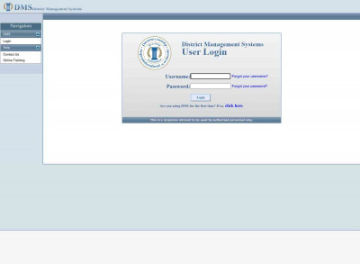 DMS Login DMS Login