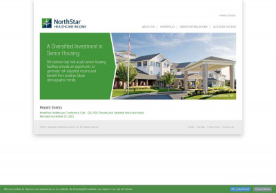 Advisor Access - NorthStar Healthcare Income Advisor Access - NorthStar Healthcare Income