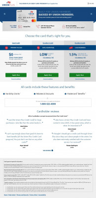 Union Plus Credit Card from Capital One Union Plus Credit Card from Capital One