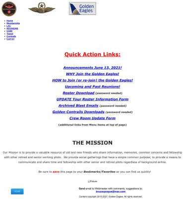 Travel Notes - Golden Eagles Travel Notes - Golden Eagles