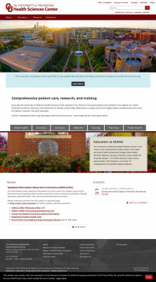University of Oklahoma Health Sciences Center University of Oklahoma Health Sciences Center