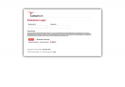 Cardinal Health Enterprise Login Page Cardinal Health Enterprise Login Page