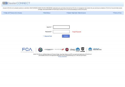 DealerCONNECT Login DealerCONNECT Login