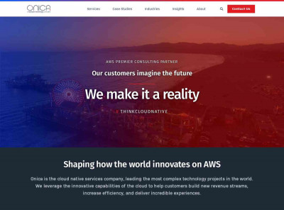 Onica: AWS Premier Consulting Partner #THINKCLOUDNATIVE Onica: AWS Premier Consulting Partner #THINKCLOUDNATIVE