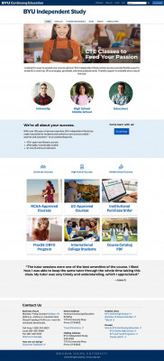 User account | BYU Independent Study User account | BYU Independent Study