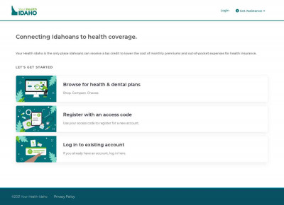 Log In - Your Health Idaho Log In - Your Health Idaho