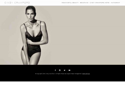 Meaningful Beauty - Cindy Crawford Meaningful Beauty - Cindy Crawford