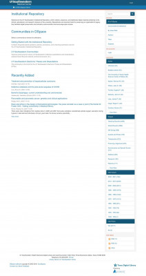 UT Southwestern Electronic Theses and Dissertations UT Southwestern Electronic Theses and Dissertations