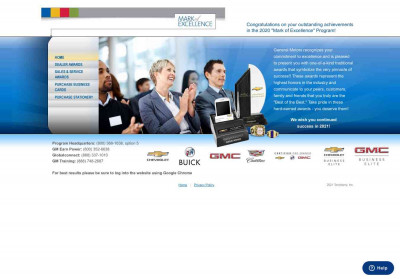 Sales and Service Login - GM Mark of Excellence Sales and Service Login - GM Mark of Excellence