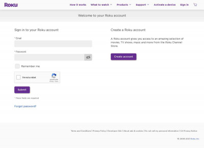 My account | Roku Official site My account | Roku Official site