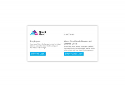 Mount Sinai Brand Center Mount Sinai Brand Center