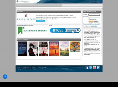 B&T TS360 - Login - Baker & Taylor B&T TS360 - Login - Baker & Taylor
