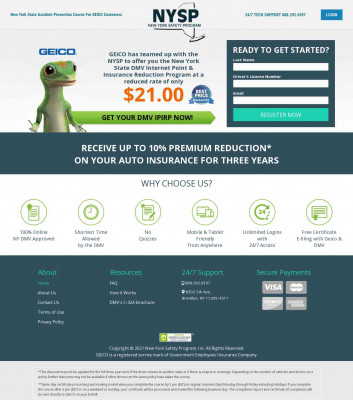 NYSP Online Accident Prevention Course for New York ... NYSP Online Accident Prevention Course for New York ...