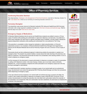 News Views - Maryland Medicaid Pharmacy Program News Views - Maryland Medicaid Pharmacy Program