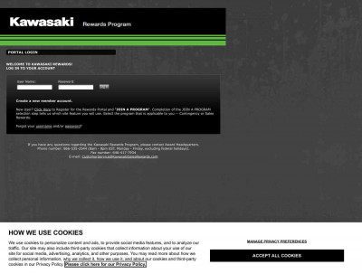 Kawasaki - Portal Login - KawasakiSalesRewards.com Kawasaki - Portal Login - KawasakiSalesRewards.com