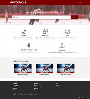 User profile for Trevor - OfficePools.com User profile for Trevor - OfficePools.com