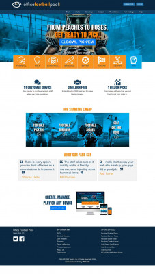 Office Football Pool Hosting Office Football Pool Hosting