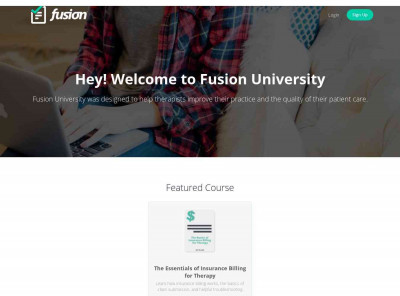 Fusion University: Homepage Fusion University: Homepage