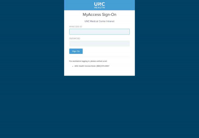 MyAccess Sign On - UNC Health MyAccess Sign On - UNC Health