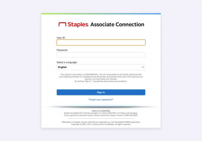 Oracle PeopleSoft Sign-in - Staples Associate Connection Oracle PeopleSoft Sign-in - Staples Associate Connection