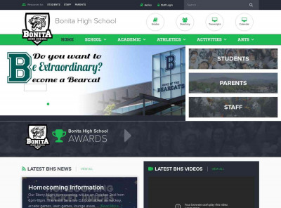 Bonita High School – Home of the Bearcats Bonita High School – Home of the Bearcats