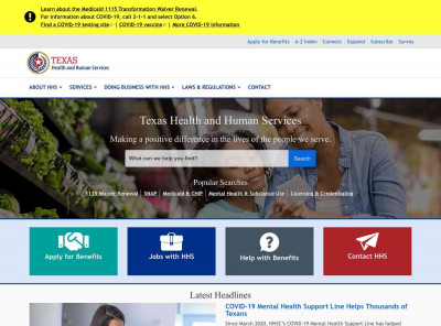 HCSSA Directory - Texas Health and Human Services HCSSA Directory - Texas Health and Human Services