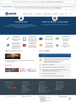 Online License Renewal - Illinois Department of Financial and ... Online License Renewal - Illinois Department of Financial and ...