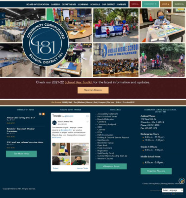 Login - Community Consolidated School District 181 Login - Community Consolidated School District 181