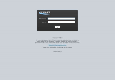 Airstream Webmail Login - Airstream Communications Airstream Webmail Login - Airstream Communications