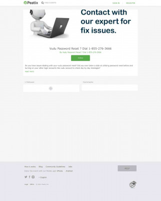 Vudu Password Reset ? Dial 1-855-276-3666 | Peatix Vudu Password Reset ? Dial 1-855-276-3666 | Peatix