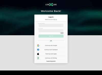 Welcome To LiveXLive Welcome To LiveXLive