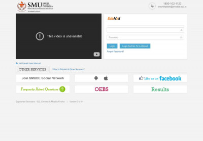 EduNxt Portal - SMUDE EduNxt Portal - SMUDE