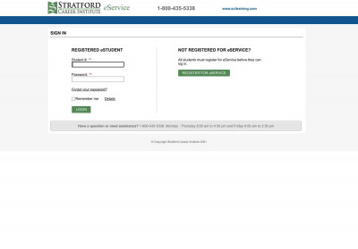 Online Student Center - Stratford Career Institute Online Student Center - Stratford Career Institute