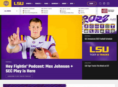 John Harrell - LSU Athletics John Harrell - LSU Athletics