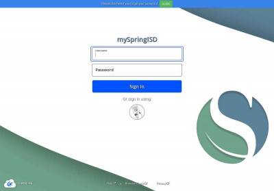 mySpringISD mySpringISD