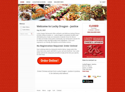 LUCKY DRAGON | Order Online | Justice, IL | Chinese ... LUCKY DRAGON | Order Online | Justice, IL | Chinese ...