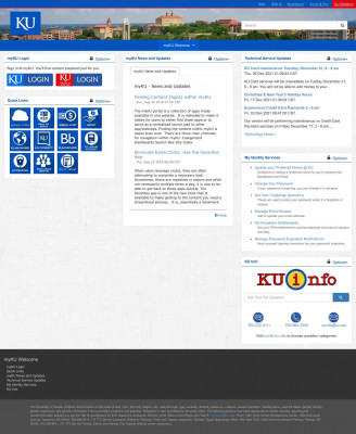 myKU Portal: myKU Welcome myKU Portal: myKU Welcome