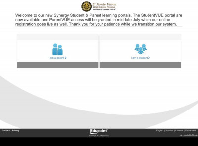StudentVUE portal - Edupoint Educational Systems StudentVUE portal - Edupoint Educational Systems