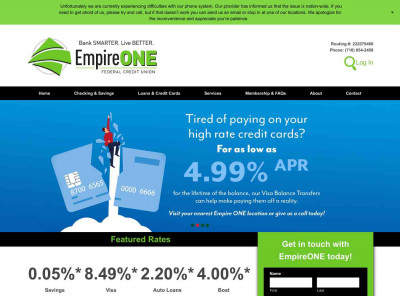 EmpireONE Federal Credit Union EmpireONE Federal Credit Union