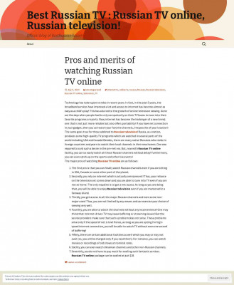 Best Russian TV - WordPress.com Best Russian TV - WordPress.com