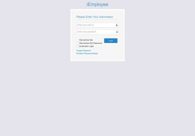 iEmployee Login iEmployee Login