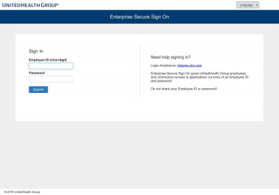 Enterprise Secure Sign On: Sign In Enterprise Secure Sign On: Sign In
