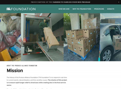 Produce Alliance Foundation Produce Alliance Foundation