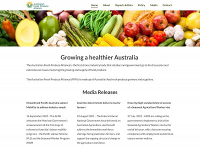 Who are the Australian Fresh Produce Alliance Who are the Australian Fresh Produce Alliance