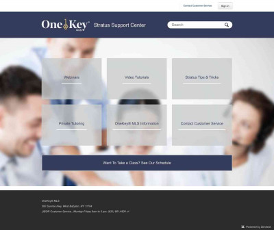 MLSLI Stratus Support Center - OneKey® MLS MLSLI Stratus Support Center - OneKey® MLS
