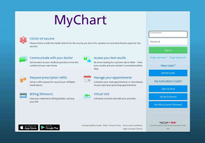 MyChart - Login Page MyChart - Login Page