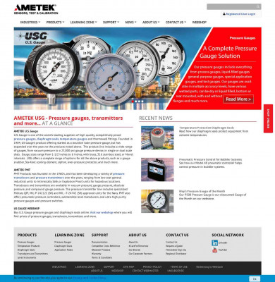 Full Scale vs. Grade B Accuracy Gauges - AMETEK USG Full Scale vs. Grade B Accuracy Gauges - AMETEK USG