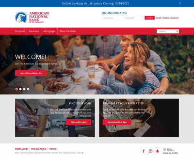 Online Banking - ANB of Mt. Pleasant Online Banking - ANB of Mt. Pleasant
